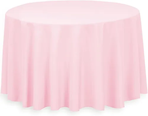 Vista 94 de Manteles redondos de poliéster, 70 pulgadas