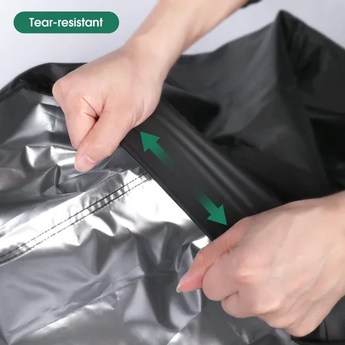 Vista 4 de Funda impermeable para carrito de palomitas de maíz, 25 pulgadas de largo x 18 pulgadas de ancho x 52 pulgadas de alto, 420D