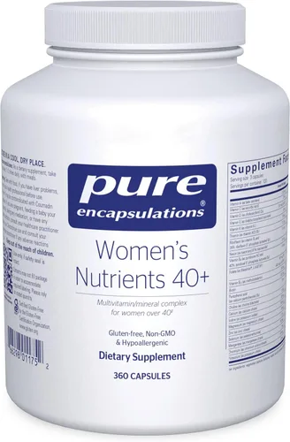 Vista 8 de Pure Encapsulations Women's Nutrients 40+ - Multivitamínico para mujeres mayores de 40 años para apoyar la salud del tracto urinario, la salud