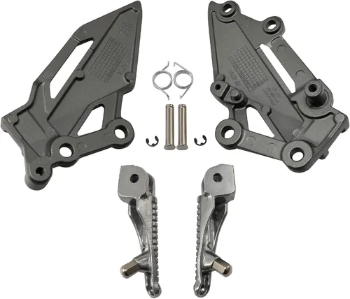 Vista 3 de TCT-MOTORPARTS Soporte para reposapiés delantero para Kawasaki NINJA 300 EX300 2013-2017; Z300 2015-2018; Ninja 250R 2013-2017; Z250 2013-2018