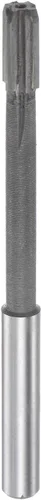 Vista 8 de HARFINGTON Chucking Escariador 0.264 in H7 punta de carburo flautas rectas máquina de torno de vástago redondo Fresa