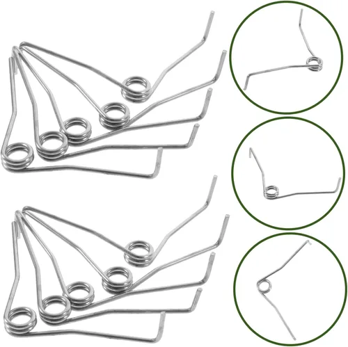 Vista 9 de 10pcs Hardware Spring Set Pruner Spring Reemplazo Pequeño para Tijeras de Podar Jardín