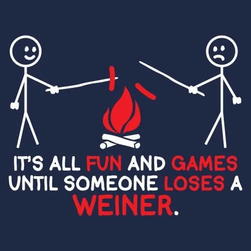 Vista 2 de It's All Fun and Games Until Funny - Camiseta sarcástica divertida