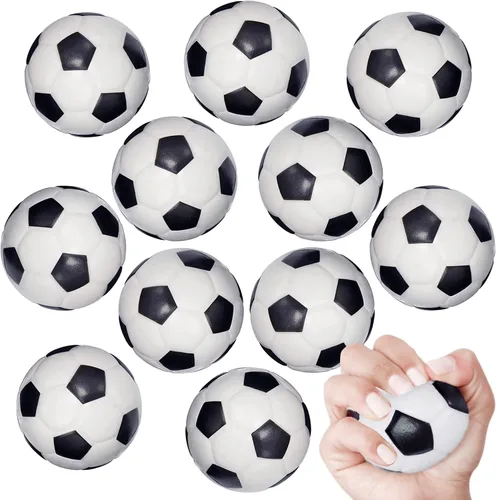 Vista 6 de Minipelotas deportivas para juguete de suvenir de fiesta para niños, balón de fútbol, baloncesto, fútbol, béisbol (paquete de 12). Espuma