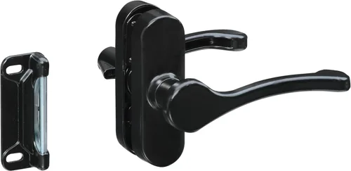 Vista 5 de National Hardware N262-204 V1320 Pestillos de palanca en negro, 1-3/4