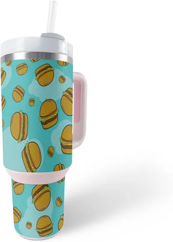 Vista 18 de MightySkins Skin - Vaso de vinilo compatible con Stanley The Quencher H2.0 FlowState de 40 onzas, vaca marrón, protectora, duradera y única, fácil