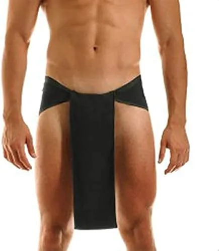 AnNafi Langot - Ropa interior tradicional india Langoti para hombre, ropa interior de algodón para hombre, ropa interior negra y crema