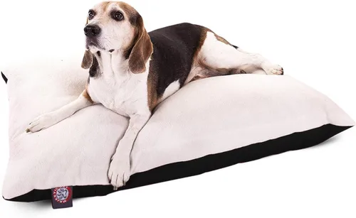 Vista 21 de Majestic Pet Cama rectangular para perros tamaño mediano, lavable, funda extraíble, cama para mascotas, cama para jaula para perros, cama de gran