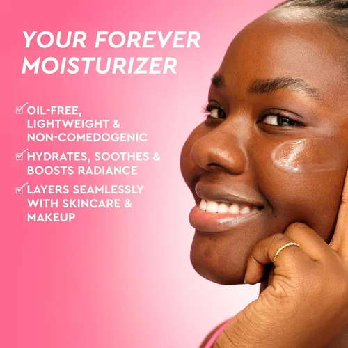 Vista 2 de Glow Recipe Pink Juice - Gel Hidratante Facial de Agua para mujeres, hombres y adolescentes, tamaño de viaje, ácido hialurónico hidratante