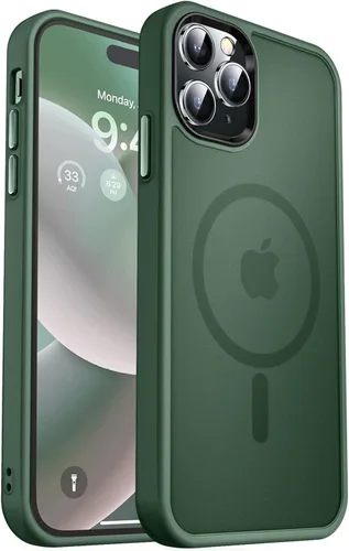 Vista 65 de MOCCA - Funda magnética resistente para iPhone XR de 6.1 pulgadas, compatible con MagSafe, funda con protección contra caídas de grado militar