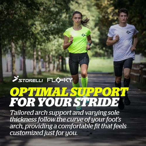 Vista 5 de Storelli Run Up Socks by Floky, Biomechanical Socks for Running, Improve Performance