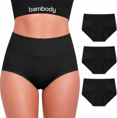 Vista 9 de Bambody Period Underwear for Women Absorbent Period Panties Bamboo Rayon