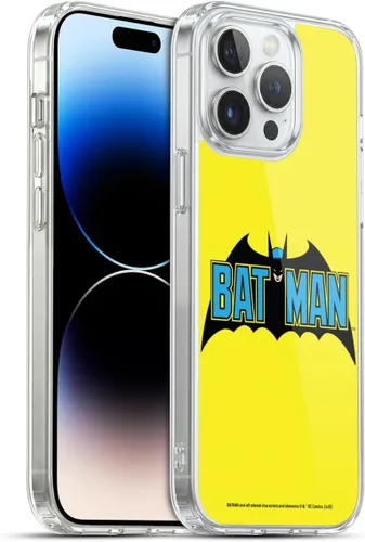 Vista 202 de Head Case Designs Funda de gel con licencia oficial de Batman DC Comics Bat Signal Logos [protección de grado militar] compatible con Apple iPhone 7