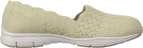 Vista 6 de Skechers Seager-Stat-Scalloped Collar, Skech-Knit Slip-on-Classic Fit Mocasines para mujer