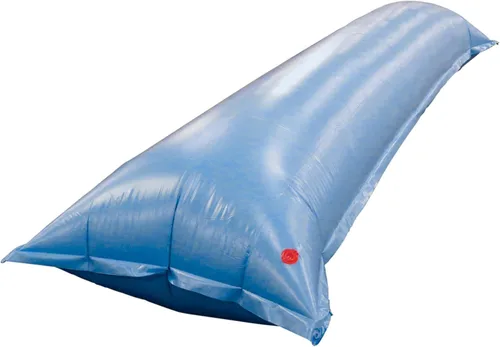 Vista 5 de Buffalo Blizzard - Cojín de aire de 4 pies por 4 pies de largo, hecho de material de vinilo resistente de grosor 18 azul Cojín inflable