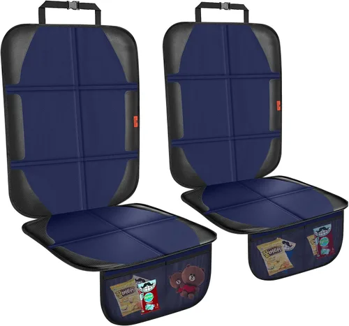 Vista 9 de XHYANG Protector de asiento de automóvil, protectores de asiento de automóvil para bebé, impermeable, duradero, tela 600D para niños, funda para 1