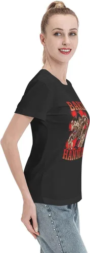 Vista 5 de Anime Baki The Grappler T Shirt Womens Summer Round Neck Clothes Casual Short Sleeves Tee Black
