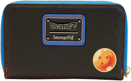 Vista 4 de Loungefly Dragon Ball Z Trio Cartera con cremallera alrededor, Cartera con cremallera alrededor