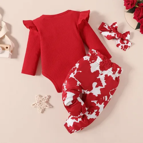 Vista 2 de NEOBELLA Ropa de bebé recién nacida de 0 a 18 meses de manga larga y pantalones con diadema, trajes de otoño e invierno