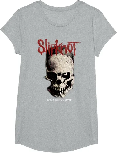 Vista 111 de Slipknot Tribal Calavera playera, niños 12, Rojo