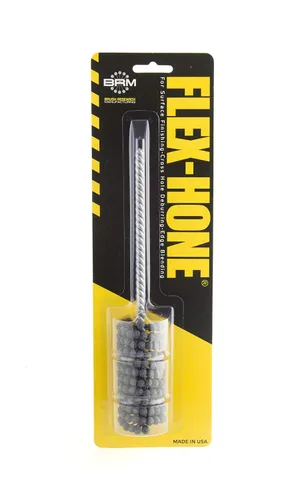 Vista 106 de Brush Research pulidor cilíndrico FLEX-HONE, serie BD, abrasivo de carburo de silicio, 1
