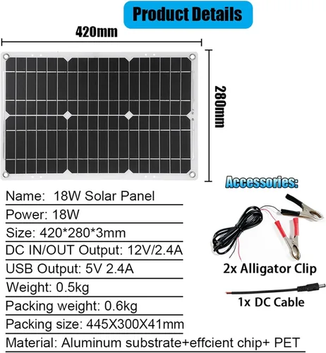 Vista 5 de Kit de panel solar con inversor de combinación de sistema solar de 4000 W, 12 V a 110 V/220 V, generador solar, sistema de red para el hogar