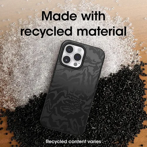 Vista 7 de OtterBox Serie Symmetry Clear Series+ Funda con MagSafe para iPhone 14 Pro Max (Solo) - No se ofrece al por menor - Instinto Animal