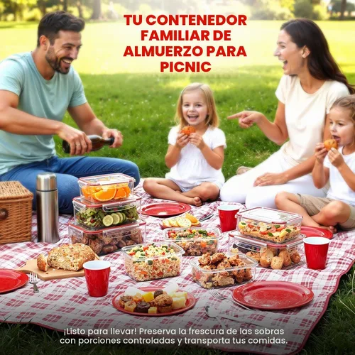 Vista 6 de Utopia Kitchen Contenedores de plástico para almacenamiento de alimentos