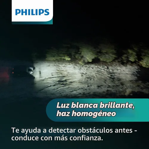 Vista 8 de [Usado] Philips UltinonSport H1 - Bombilla LED para faros antiniebla y deportes de motor, paquete de 2 Transparente