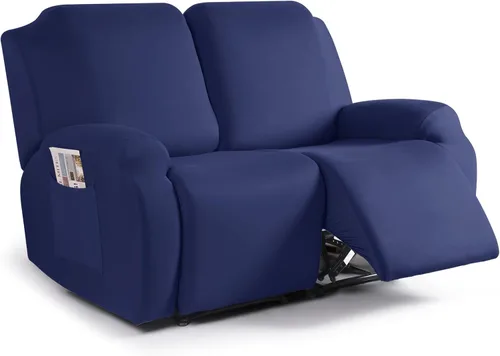 Vista 22 de TAOCOCO Fundas Elásticas para Sillones Reclinables de 3 Piezas Fundas Sólidas para Muebles Funda para Sillón Reclinable Fundas Deslizables
