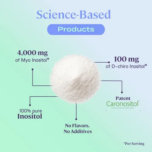 Vista 6 de B-fit Suplemento de inositol para mujeres - Myo & D-Chiro Inositol 40:1 para un equilibrio hormonal óptimo y apoyo a la ovulación - 60 porciones