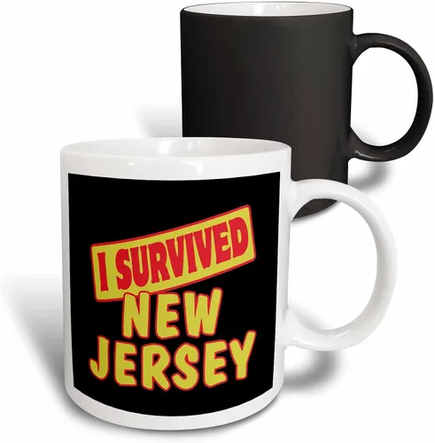 Vista 10 de 3dRose Sobreviví Nueva Jersey Survial Pride And Humor Design - Tazas (mug_118135_4)