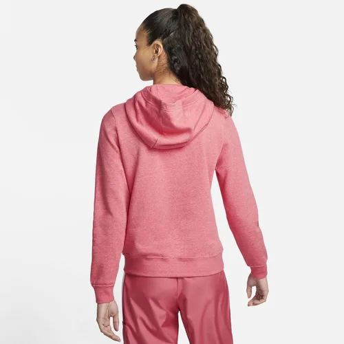 Vista 2 de Nike - Sudadera Varsity NSW con capucha de forro polar para mujer.