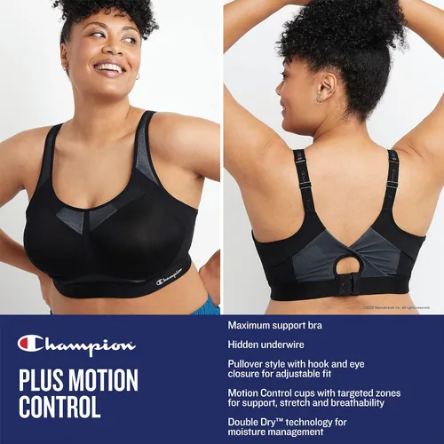 Vista 4 de Champion Motion Control Sujetador deportivo con aros para mujer