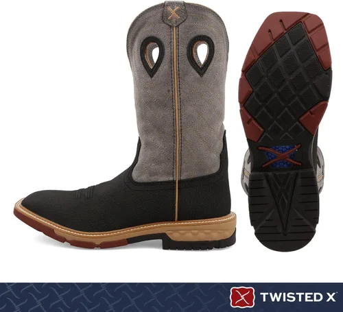 Vista 2 de Twisted X Men's Cellstretch Western Boot Broad Square Toe - Mxb0002