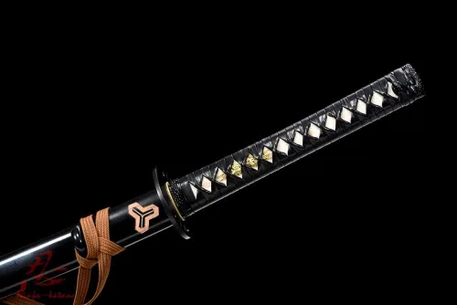 Vista 8 de Handmade Samurai Sword 40.6 Inch New Kill Bill Battle Ready Clay Tempered Folded Steel Samurai Katana Sharp Sword