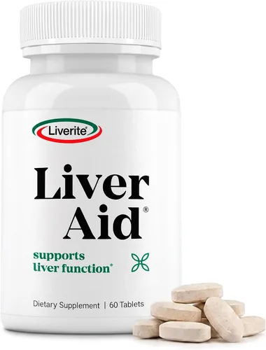 Vista 9 de Liverite Liver Aid 120 tabletas, soporte hepático, limpieza hepática, cuidado hepático, función hepática, energía.