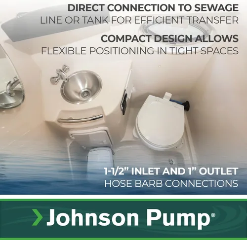 Vista 3 de Johnson Pump Bomba Maceradora 12V