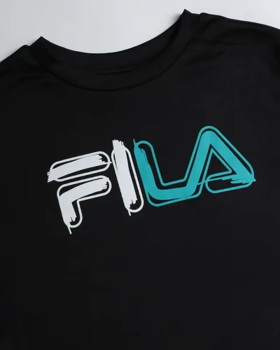 Vista 4 de Fila Conjunto deportivo deportivo para niños, sudadera con capucha de rendimiento de 3 piezas, pantalones deportivos, camiseta - Conjunto de ropa