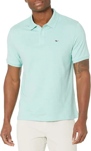 Vista 17 de Vineyard Vines Polo de piqué Edgartown para hombre Albaricoque