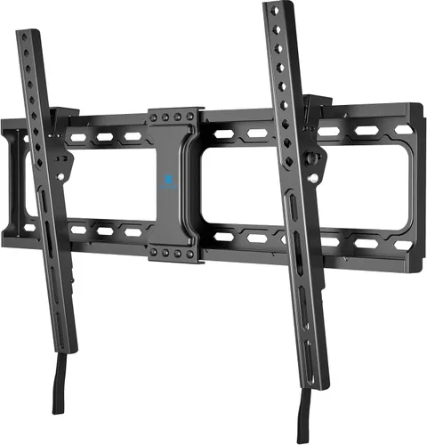 Vista 9 de Soporte de pared fijo para TV para la mayoría de pantallas de 26 a 60 pulgadas, soporte de TV de perfil bajo con bloqueo de liberación rápida