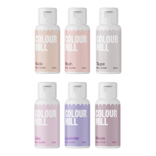 Vista 47 de Colour Mill Colorante para alimentos a base de aceite, 20 mililitros. Cada uno de 6 colores: Baby Blue, Navy, Royal, Sky Blue, Teal y Tiffany