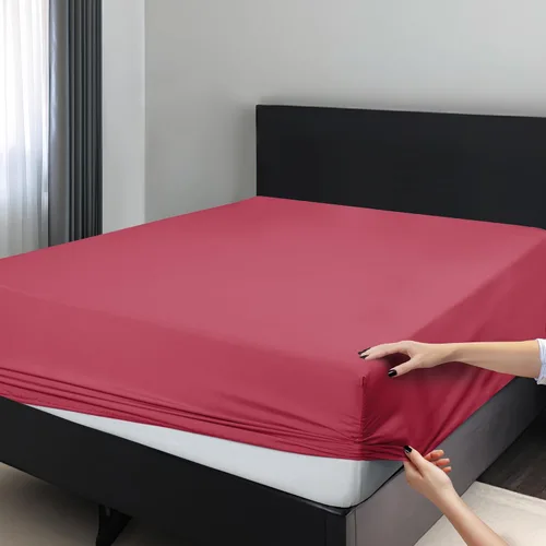Vista 10 de LUX Décor - Sábana bajera individual – Sábanas de microfibra elástica 360 pulgadas fácil de ajustar, bolsillo profundo de 16 pulgadas, resistente a