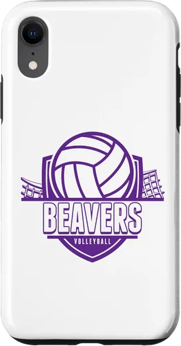Vista 25 de Beavers Volleyball Back to School Spirit P Case for iPhone 17