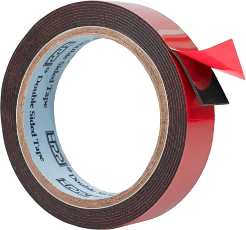 Vista 8 de HPP Cinta de doble cara, cinta resistente, fuerte y permanente para exteriores e interiores (0.25 pulgadas x 16 pies)