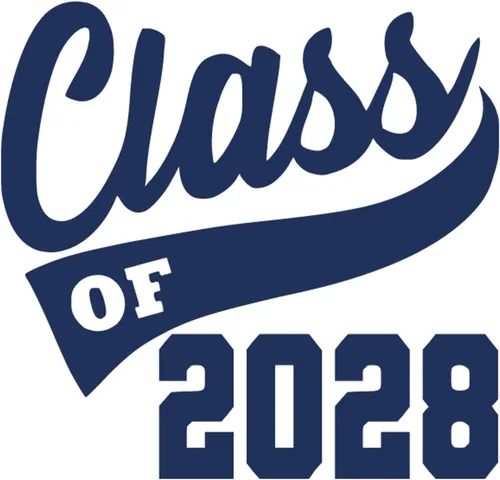 Vista 27 de Adhesivo de graduación para planchar en la clase de 2028, calcomanía para camiseta de secundaria, parche de graduación HTV para graduados