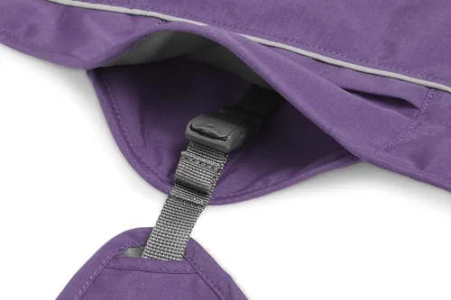 Vista 11 de Ruffwear, Combo de arnés y chaqueta Overcoat Fuse para perros, Naranja Canyonlands, Mediano Púrpura (Purple Sage)