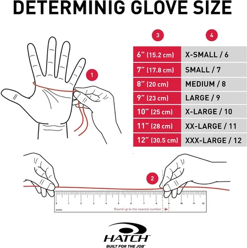 Vista 6 de HATCH Dura-Thin Search Duty Glove, Black