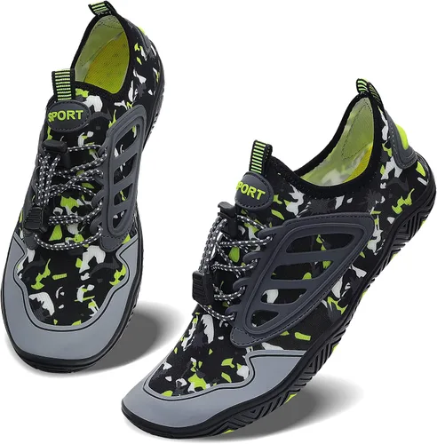 Vista 6 de Mens Womens Water Shoes Aqua Shoes Swim Shoes Beach Sports Quick Dry Barefoot for Boating Fishing Diving Surfing