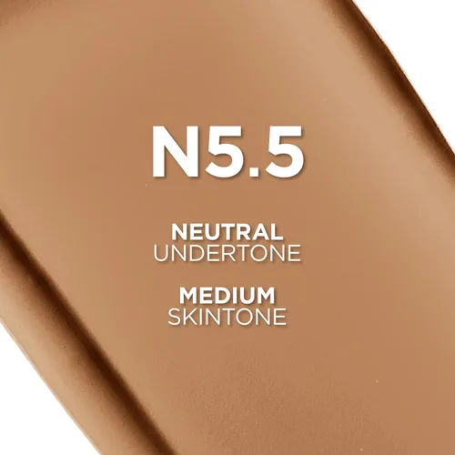 Vista 185 de L'Oreal Paris True Match - Base líquida supermezclable, maquillaje de base líquida de cobertura media, C0.5, ligero, 1 onza líquida